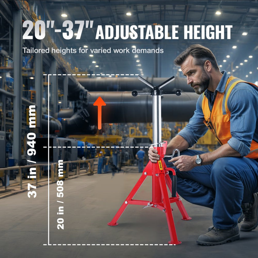VEVOR V Head Pipe Stand 1/8\