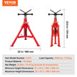 VEVOR V Head Pipe Stand 1/8\