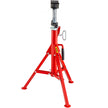 VEVOR V Head Pipe Stand Adjustable Height 28-52 Inch, Pipe Jack Stands 2500 LB. Capacity,Folding Portable Pipe Stands 1/2 to 12 Inch Pipe Supporting,Steel Jack Stands