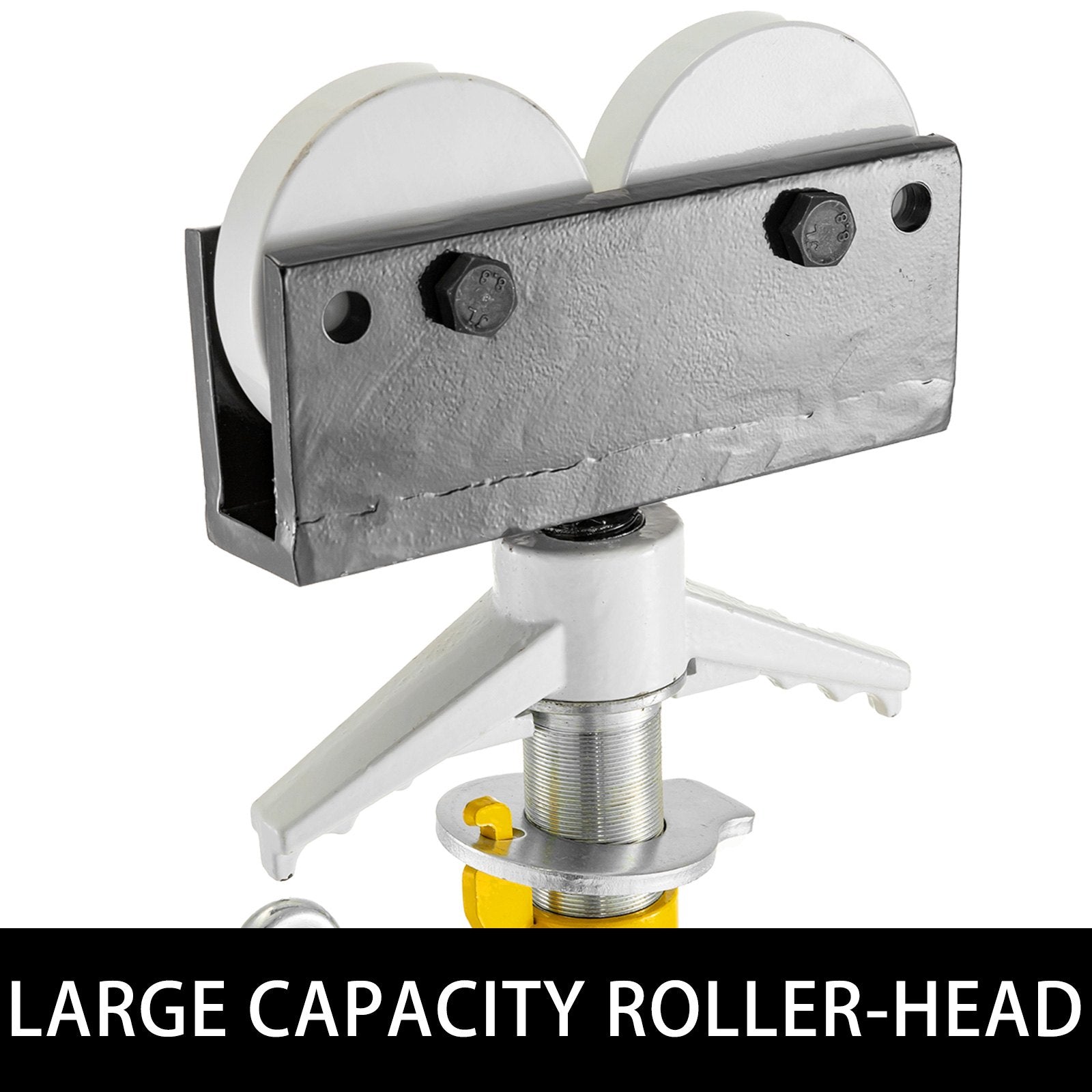 Pipe Stand Fold-a-jack Roller Head, Pipe Capacity 12
