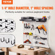 VEVOR Pegboard Wall Organizer 32