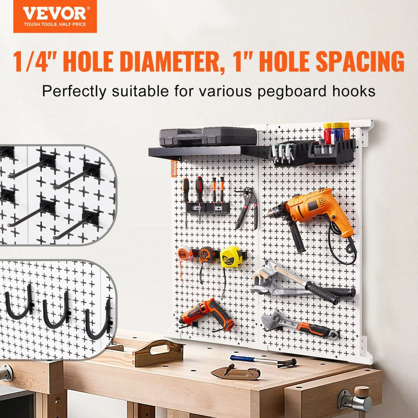 VEVOR Pegboard Wall Organizer 32
