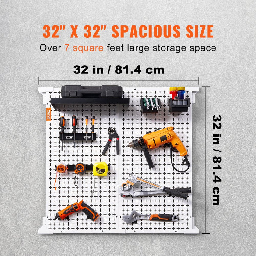 VEVOR Pegboard Wall Organizer 32