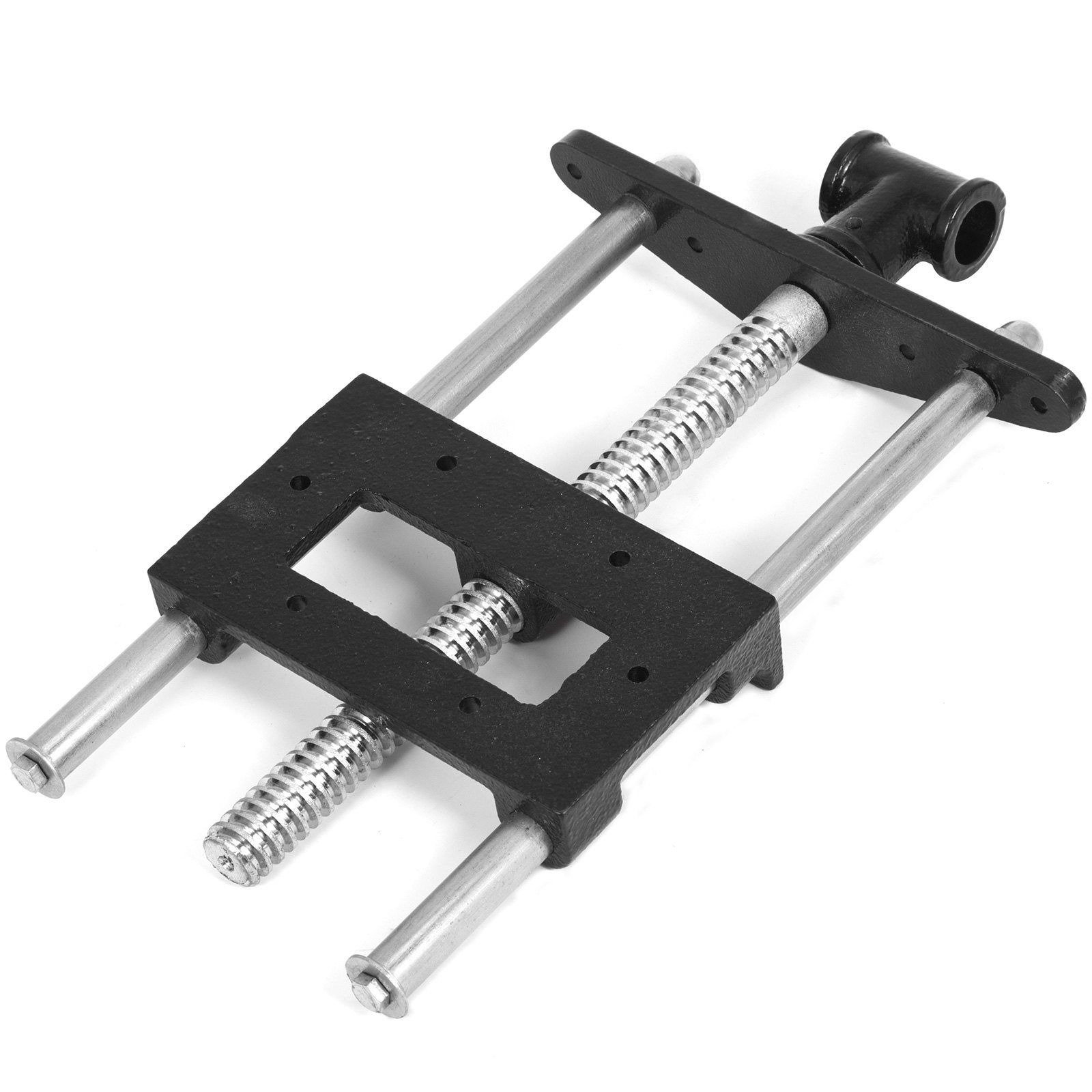 VEVOR Wood Vise 9 Inch Woodworking Vise, Heavy-Duty Steel and Cast Iron Workbench Vise, Easy-to-operate Front Vise, Durable Woodworking Bench Vise for Home, Woodworking Studios, Teaching Equipment