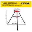VEVOR 460-6 Tripod Pipe Chain Vise 1/8\