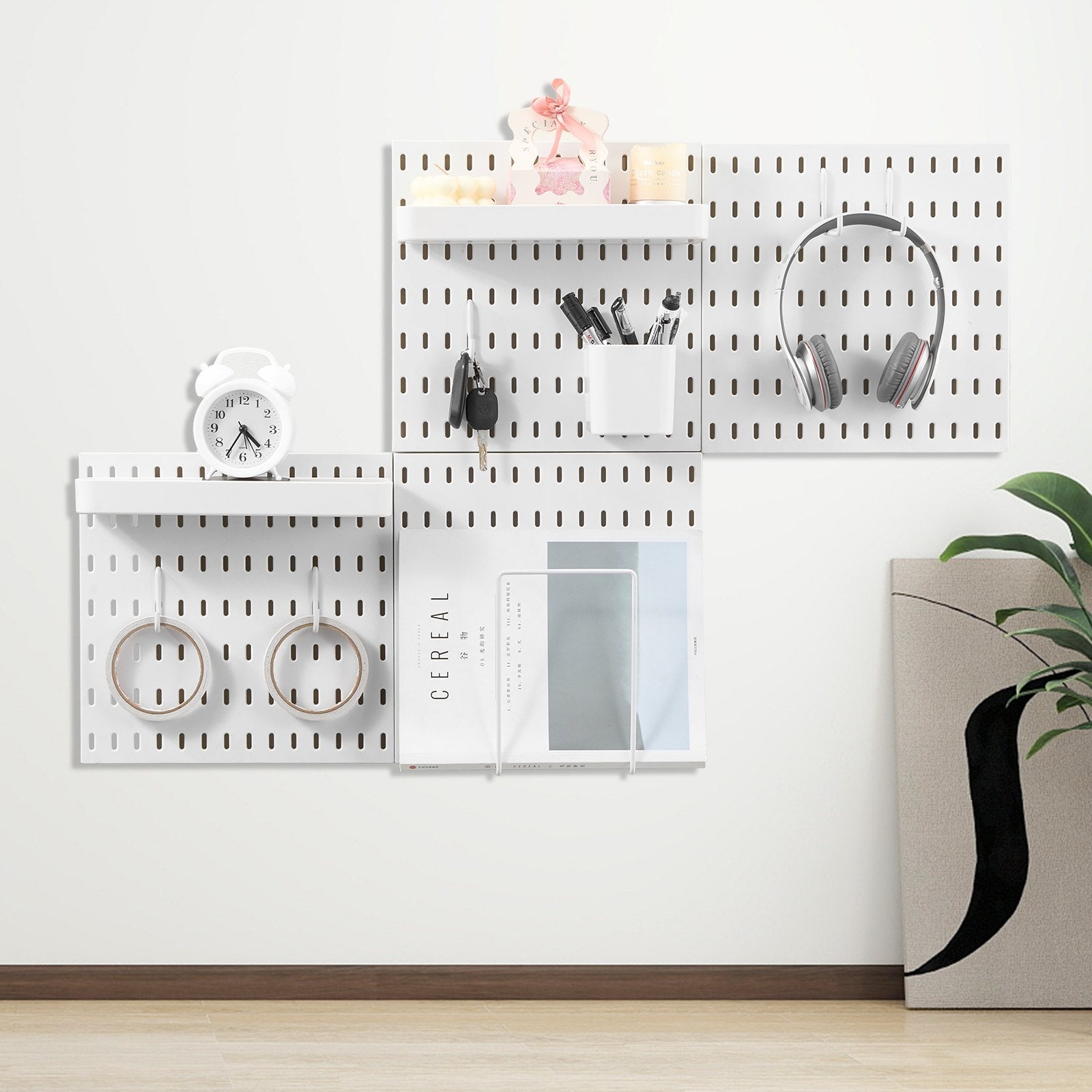 VEVOR Pegboard Combination Kit 11 x 11