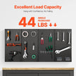 VEVOR Metal Pegboard Panels 4 panels 24