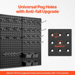VEVOR Metal Pegboard Panels 4 panels 24