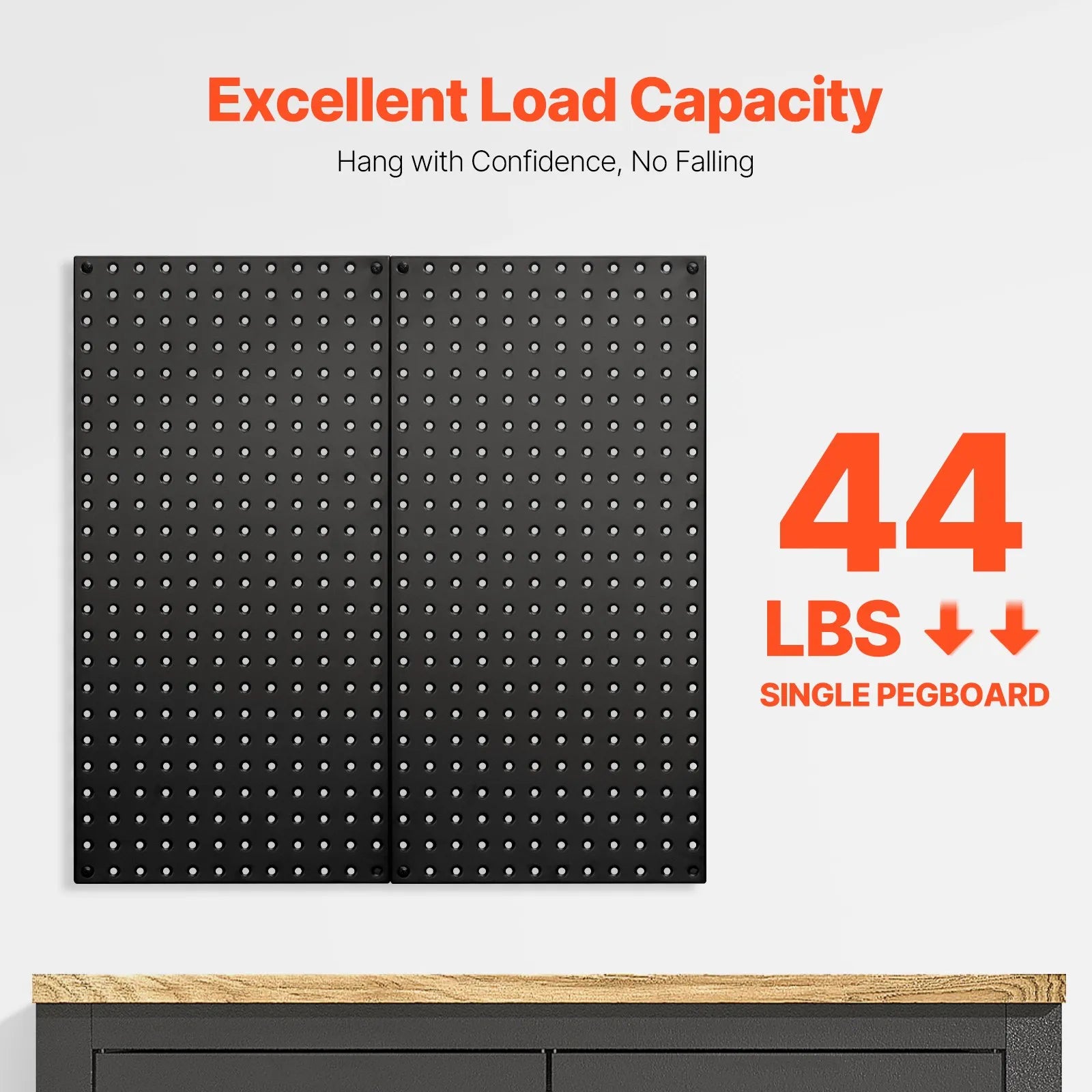 VEVOR Metal Pegboard Panels 2 panels 24
