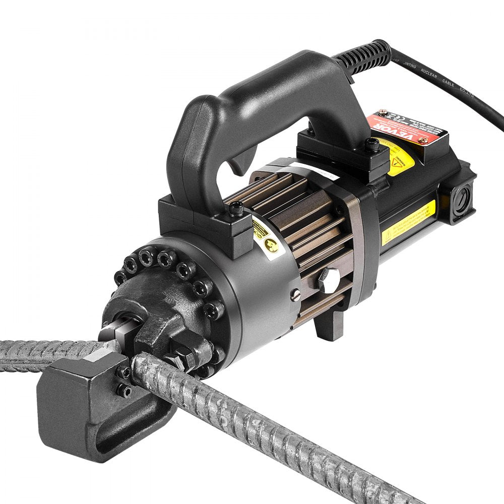 VEVOR 1000W Electric Hydraulic Rebar Cutter Cutting up to 3/4 Inch #6 4-20mm