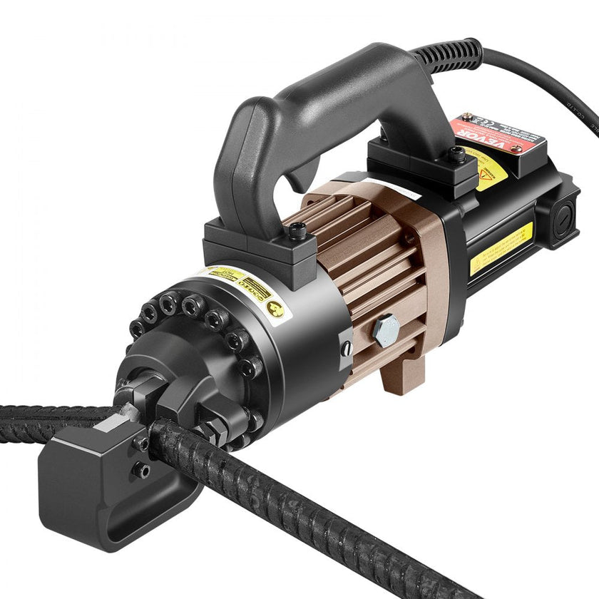 VEVOR 1500W Electric Hydraulic Rebar Cutter Cutting up to 7/8 Inch #7 4-22mm