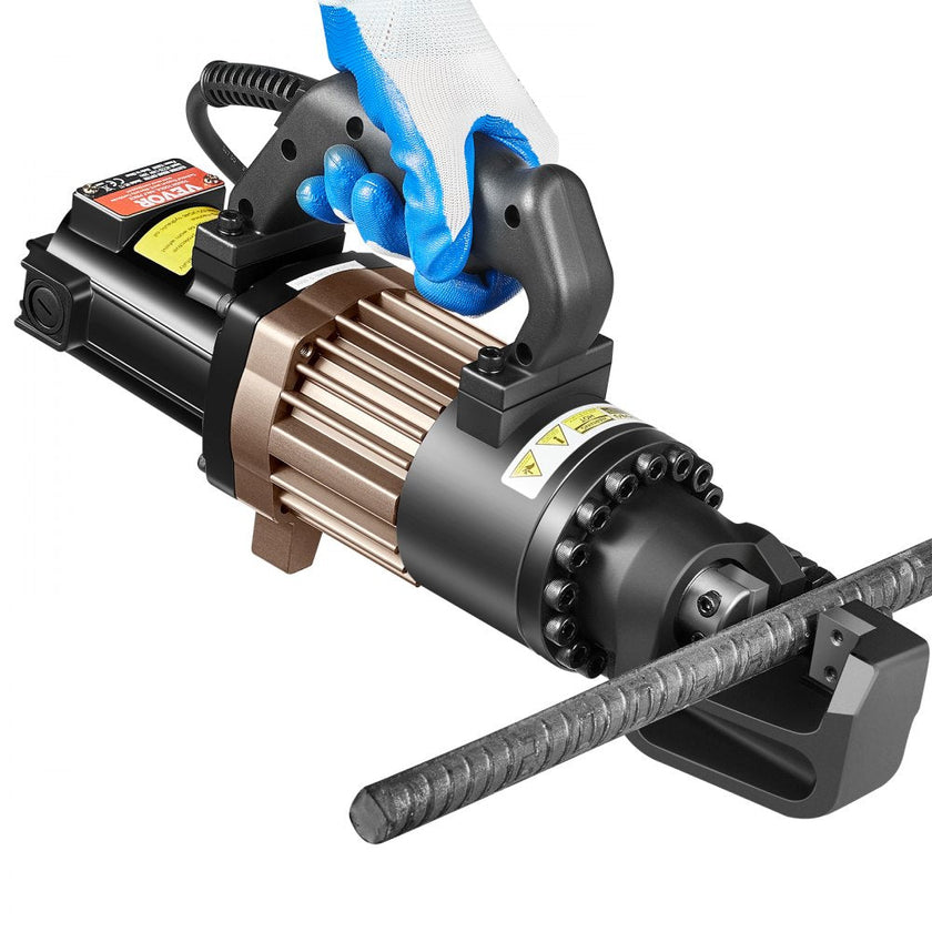 VEVOR 1500W Electric Hydraulic Rebar Cutter Cutting up to 7/8 Inch #7 4-22mm