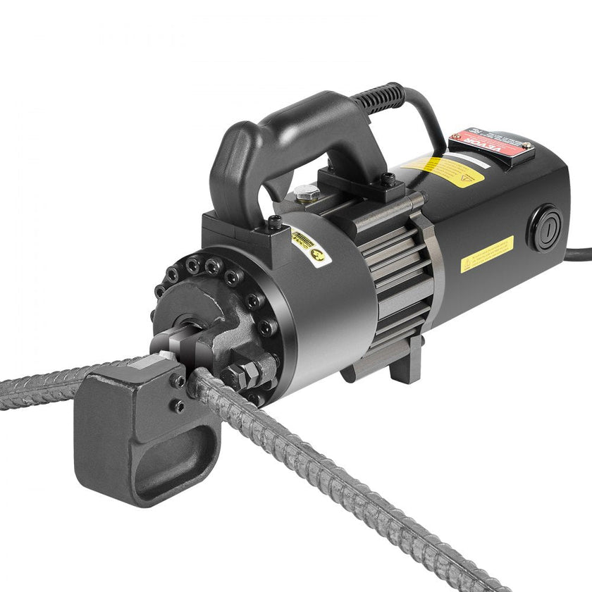 VEVOR 2000W Electric Hydraulic Rebar Cutter Cutting up to 1 Inch #8 4-25mm