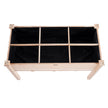 VEVOR Raised Garden Bed, 47.2 x 22.8 x 30 inch Wooden Planter Box, Elevated Outdoor Planting Boxes with Legs, for Growing Flowers/Vegetables/Herbs in Backyard/Garden/Patio/Balcony, Burlywood