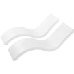VEVOR in-Pool Lounge Chairs, Set of 2 Chaise Lounger, Inside Pool Lounge Chairs for Water Depths up to 9