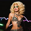 VEVOR Silicone Breastplate C-Cup High Neck Fake Breasts for Cosplay Drag Queen