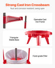 VEVOR Fruit Wine Press Manual Press for Wine Making 2.38 Gal/9L Stainless Steel