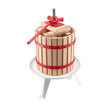 VEVOR Fruit Wine Press Manual Press for Wine Making 3.2 Gal/12L Wood Basket