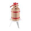 VEVOR Fruit Wine Press Manual Press for Wine Making 1.6 Gal/6L Wood Basket