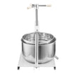VEVOR Fruit Wine Press Manual Press for Wine Making 3.17 Gal/12L Stainless Steel