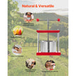 VEVOR Fruit Wine Press Manual Press for Wine Making 0.8 Gal/3L Stainless Steel
