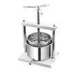 VEVOR Fruit Wine Press Manual Press for Wine Making 1.45 Gal/5L Stainless Steel