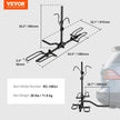 VEVOR Hitch Mount Bike Rack, 2-Bike Platform Style, 80 LBS Max Capacity Bike Rack Hitch for 1.25-/2-inch Receiver, Titling and Folding Bike Carrier with Tires up to 2.4