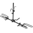 VEVOR Hitch Mount Bike Rack, 2-Bike Platform Style, 80 LBS Max Capacity Bike Rack Hitch for 1.25-/2-inch Receiver, Titling and Folding Bike Carrier with Tires up to 2.4
