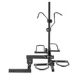 VEVOR Hitch Mount Bike Rack, 2-Bike Platform Style, 160 LBS Max Capacity Bike Rack Hitch for 2-inch Receiver, Titling and Folding Bike Carrier with Tires up to 5
