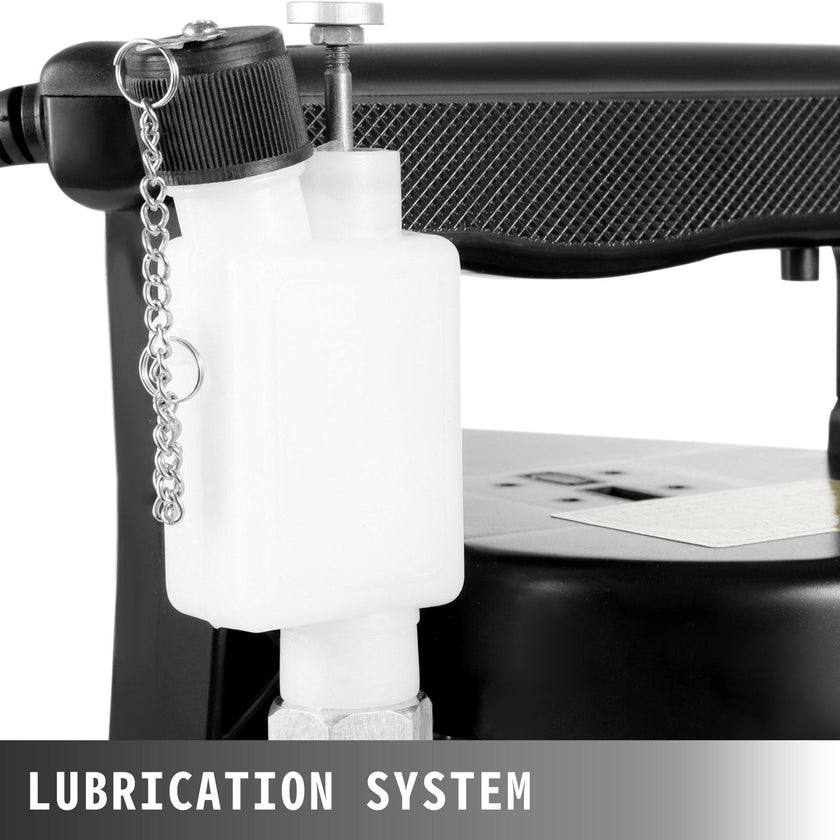 VEVOR Bag Closer Machine 110V Portable Electric Sewing Machine 90W Excellent Endurable Level Seaming Machine for Woven Snakeskin Bag Sack (Bag Closer Machine), White