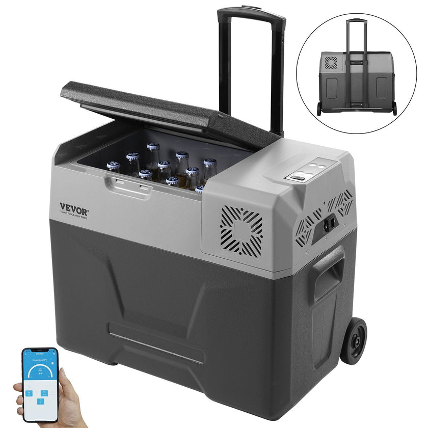 VEVOR Portable Car Refrigerator Freezer Compressor 40 L Single Zone for Car Home