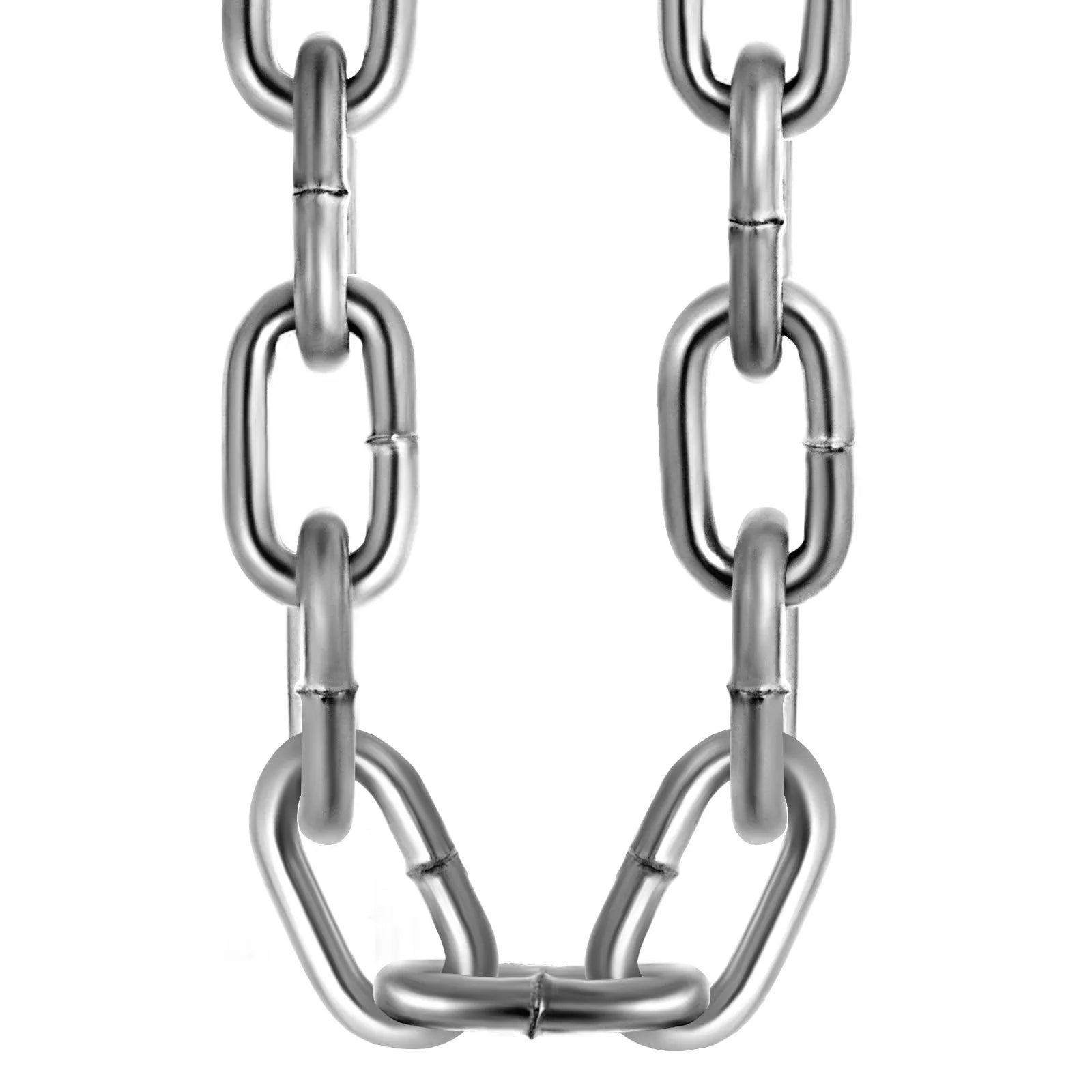 VEVOR Grade 30 Chain 3/16 Inch by 100Ft Length Grade 30 Proof Coil Chain Zinc Plated Grade 30 Chain for Towing Logging Agriculture and Guard Rails