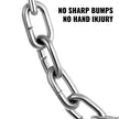 VEVOR Grade 30 Chain 1/4 Inch by 100Ft Length Grade 30 Proof Coil Chain Zinc Plated Grade 30 Chain for Towing Logging Agriculture and Guard Rails