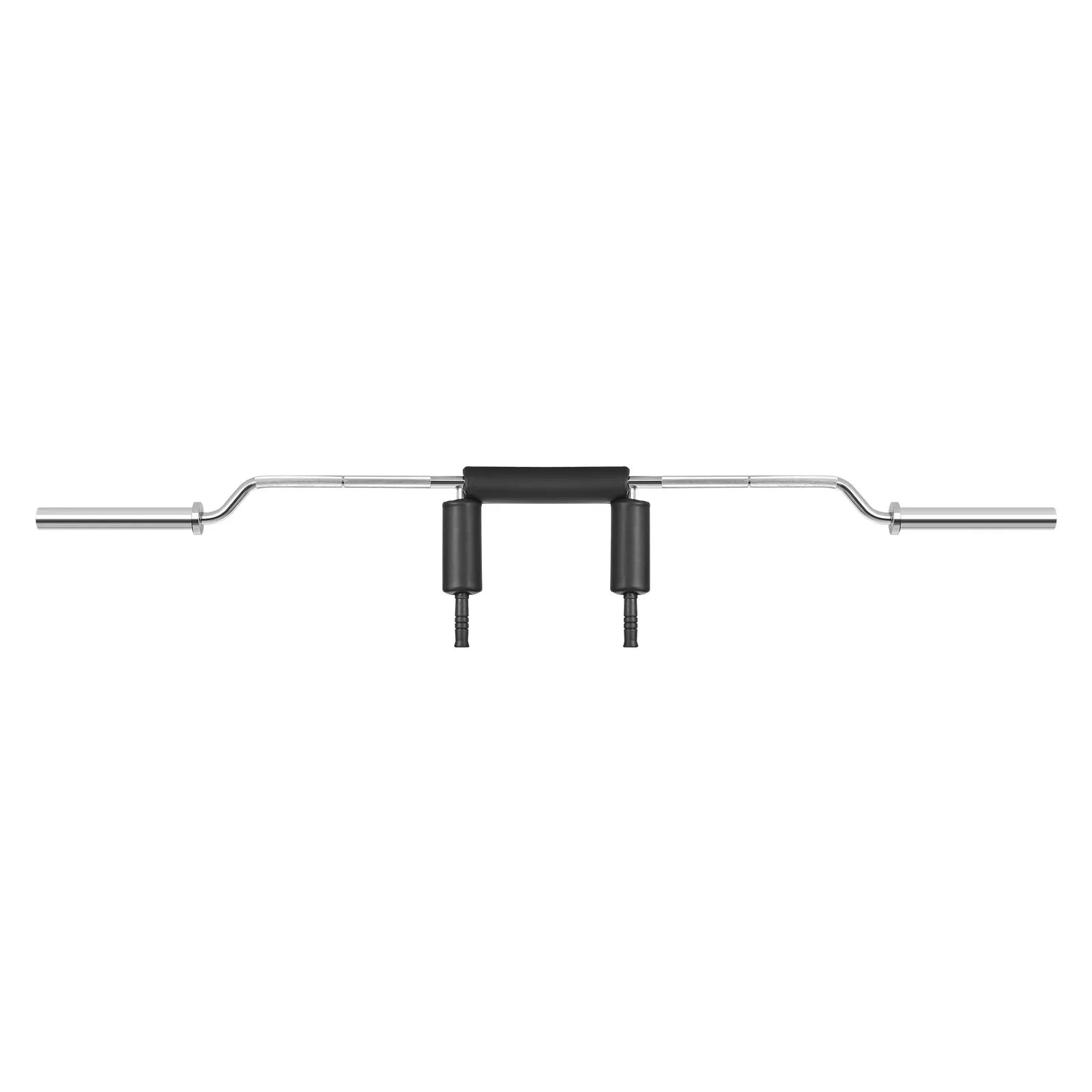 VEVOR Safety Squat Bar, 700 LBS Fitness Squat Bar, Safety Squat Bar Attachment with Shoulder and Arm Pads, 28mm Diameter Weight Bar, Ideal for Front Squats, Lunges, Rehab, Physical Therapy