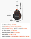 VEVOR Rolling Tool Backpack 45 Pockets Heavy Duty Roller Tool Bag on Wheels