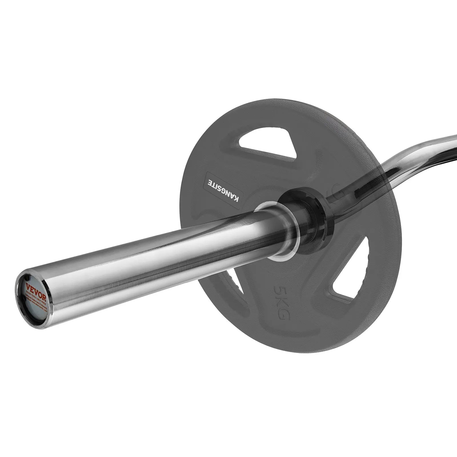 VEVOR Safety Squat Bar, 1,500 LBS Fitness Squat Bar, Safety Squat Bar Attachment with Shoulder and Arm Pads, 32mm Diameter Weight Bar, Ideal for Front Squats, Lunges, Rehab, Physical Therapy