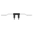 VEVOR Safety Squat Bar, 1,500 LBS Fitness Squat Bar, Safety Squat Bar Attachment with Shoulder and Arm Pads, 32mm Diameter Weight Bar, Ideal for Front Squats, Lunges, Rehab, Physical Therapy