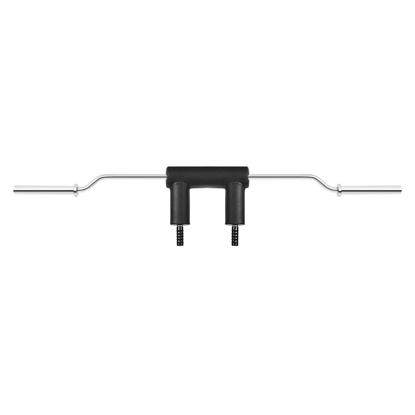VEVOR Safety Squat Bar, 1,500 LBS Fitness Squat Bar, Safety Squat Bar Attachment with Shoulder and Arm Pads, 32mm Diameter Weight Bar, Ideal for Front Squats, Lunges, Rehab, Physical Therapy