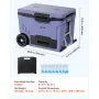 45 QT Rolling Hard Cooler with Wheels | Leak-Resistant Insulated Ice Chest