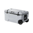 VEVOR Portable Cooler 74 QT Wheeled Cooler 120 Can Capacity with Cup Holder