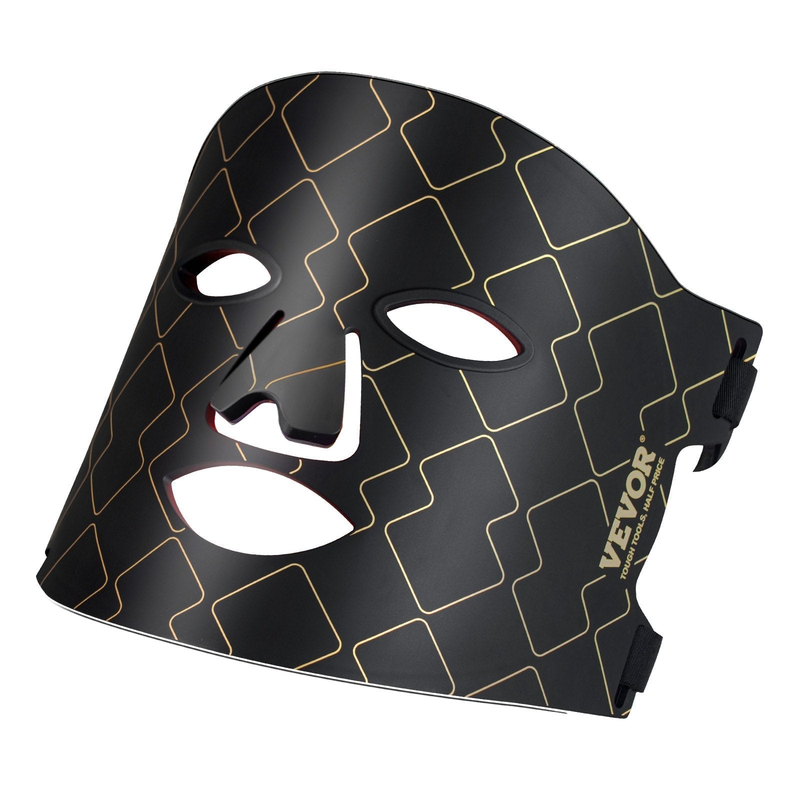 VEVOR Red Light Therapy for Face LED Face Mask Light Therapy with 3 Wavelengths