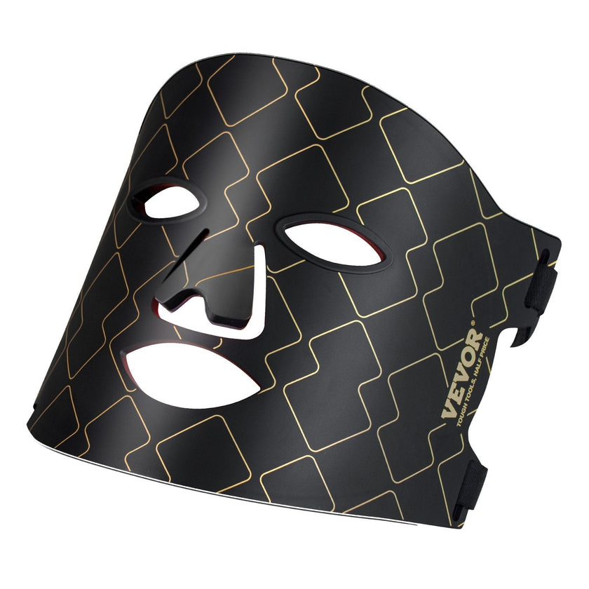 VEVOR Red Light Therapy for Face LED Face Mask Light Therapy with 3 Wavelengths