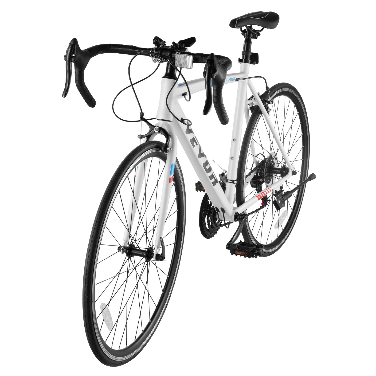VEVOR Road Bike Racing Bicycle 700C Shimano 21 Speeds Carbon Steel Caliper Brake