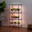 VEVOR Plant Stand with Grow Lights 4 Tiers 45W 49.8
