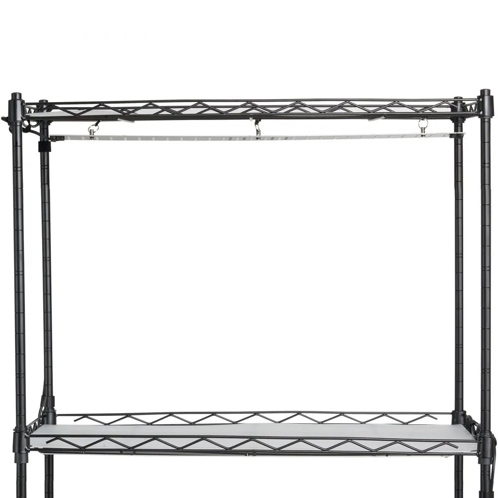 VEVOR Plant Stand with Grow Lights 4 Tiers 45W 49.8