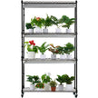 VEVOR Plant Stand with Grow Lights 4 Tiers 180W 59.1
