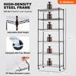 VEVOR Plant Stand with Grow Lights 6 Tiers 150W 70.9
