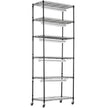VEVOR Plant Stand with Grow Lights 6 Tiers 150W 70.9
