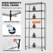 VEVOR DIY Plant Stand with Grow Lights 6 Tiers 192W 70.9