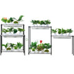 VEVOR DIY Plant Stand with Grow Lights 6 Tiers 192W 70.9